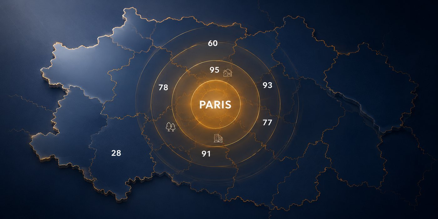 Zone d'intervention CDPF — carte